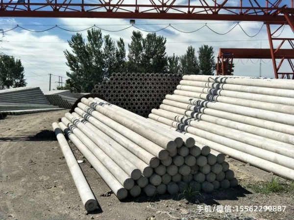 汉中190*10米非预应力水泥电线杆